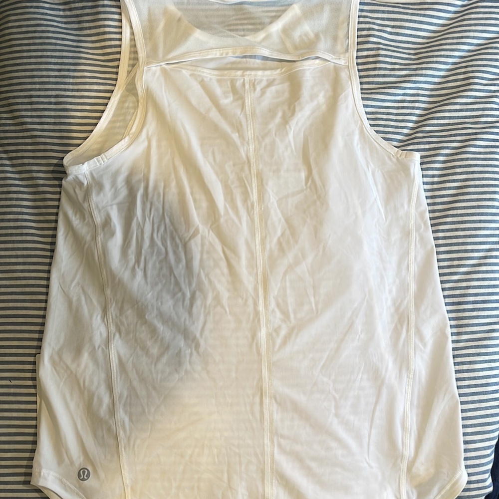 NWT - Lululemon White Sculpt Tank 4 - Picture 6 of 7